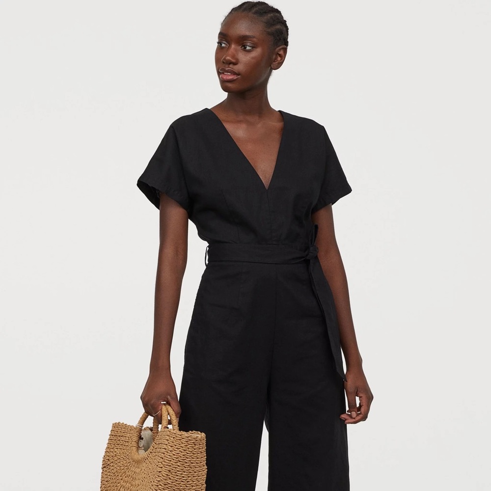 H&M Linen Jumpsuit
